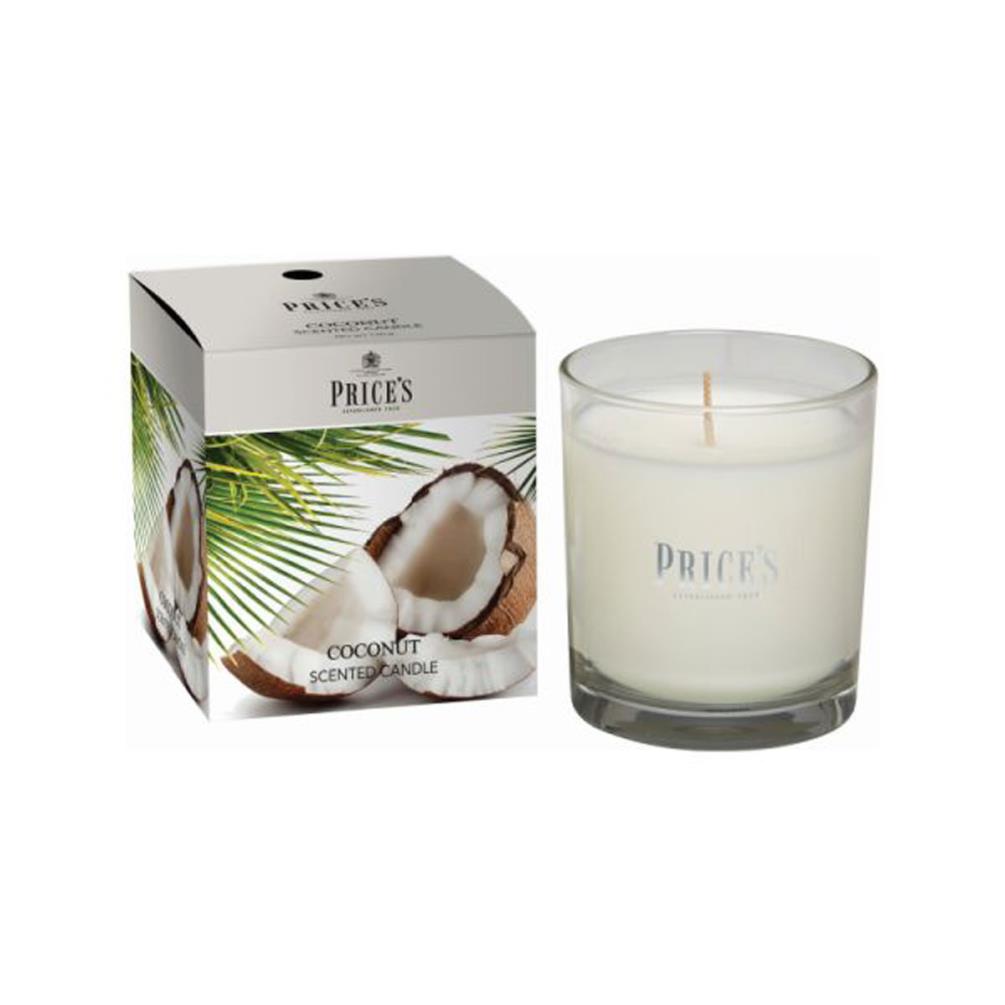 Price's Jar Coconut Boxed Small Jar Candle Extra Image 1